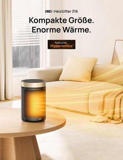 Dreo Heater 316 Elektroheizung – Gold