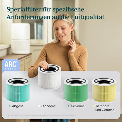 Levoit Luftreiniger mit HEPA Filter – Weiß