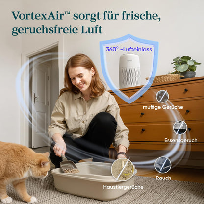 Levoit HEPA Luftreiniger gegen Staub & Tierhaare