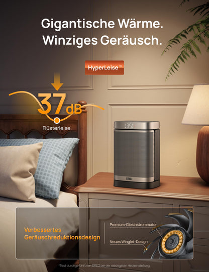 Dreo Elektroheizung mit ECO-Modus & Timer
