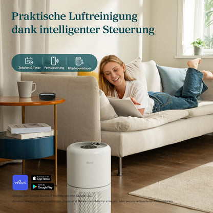 Levoit Luftreiniger mit HEPA Filter – Weiß